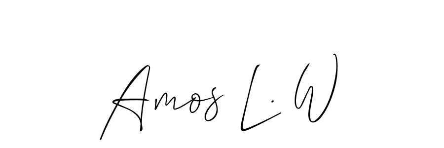 77+ Amos L. W Name Signature Style Ideas | First-Class Electronic ...