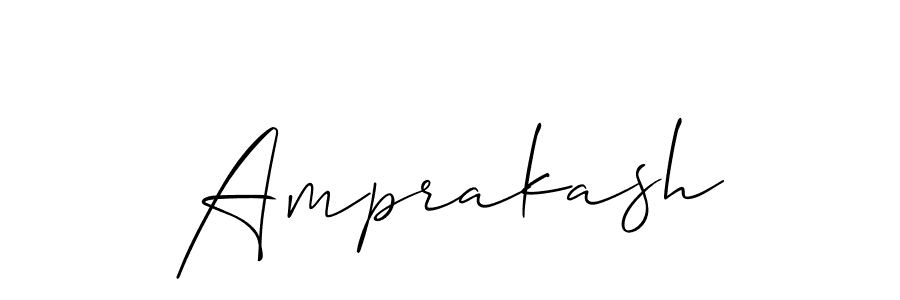 Similarly Allison_Script is the best handwritten signature design. Signature creator online .You can use it as an online autograph creator for name Amprakash. Amprakash signature style 2 images and pictures png