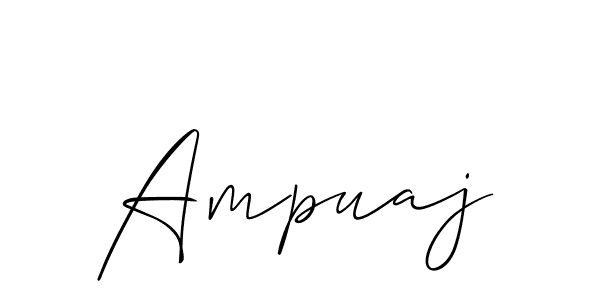 You can use this online signature creator to create a handwritten signature for the name Ampuaj. This is the best online autograph maker. Ampuaj signature style 2 images and pictures png