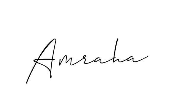 You can use this online signature creator to create a handwritten signature for the name Amraha. This is the best online autograph maker. Amraha signature style 2 images and pictures png