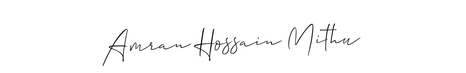 Once you've used our free online signature maker to create your best signature Allison_Script style, it's time to enjoy all of the benefits that Amran Hossain Mithu name signing documents. Amran Hossain Mithu signature style 2 images and pictures png