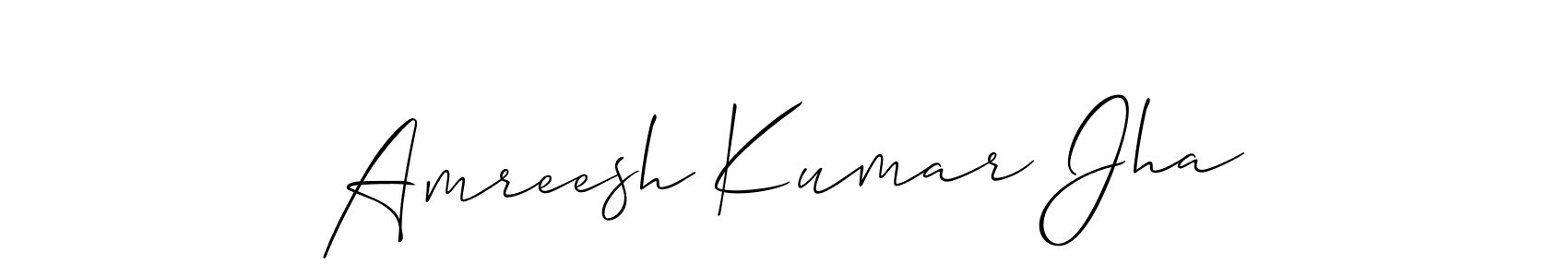 Check out images of Autograph of Amreesh Kumar Jha name. Actor Amreesh Kumar Jha Signature Style. Allison_Script is a professional sign style online. Amreesh Kumar Jha signature style 2 images and pictures png