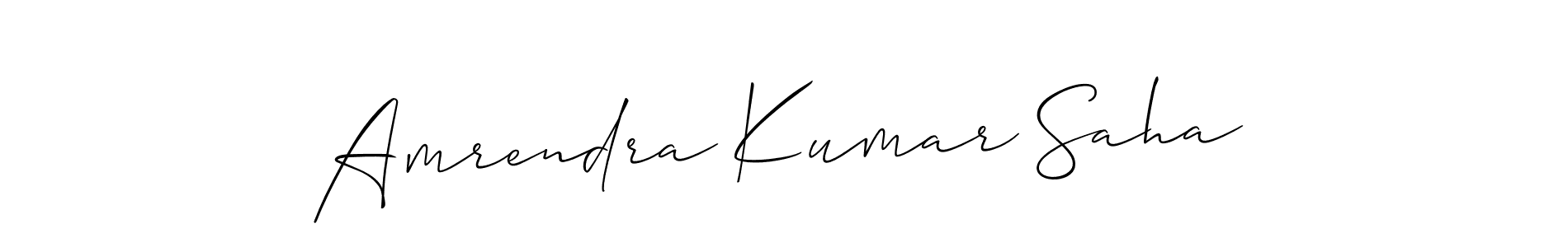 Once you've used our free online signature maker to create your best signature Allison_Script style, it's time to enjoy all of the benefits that Amrendra Kumar Saha name signing documents. Amrendra Kumar Saha signature style 2 images and pictures png