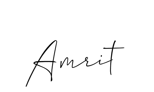 You should practise on your own different ways (Allison_Script) to write your name (Amrit) in signature. don't let someone else do it for you. Amrit signature style 2 images and pictures png