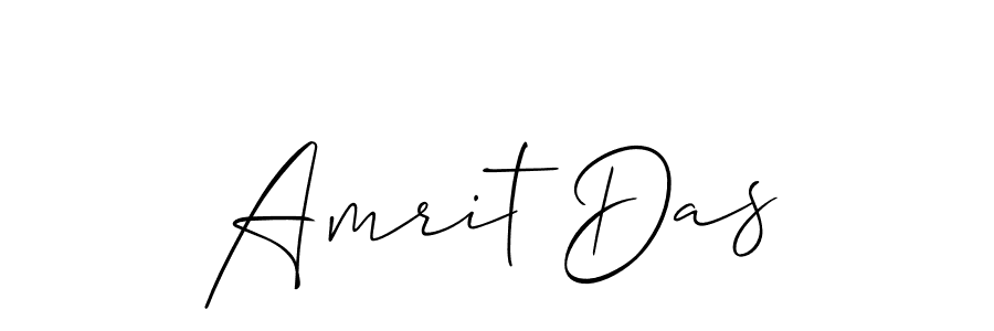 How to Draw Amrit Das signature style? Allison_Script is a latest design signature styles for name Amrit Das. Amrit Das signature style 2 images and pictures png