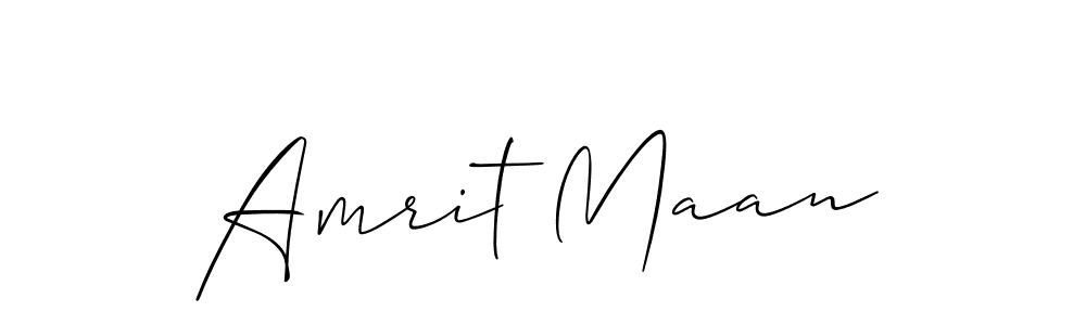 You can use this online signature creator to create a handwritten signature for the name Amrit Maan. This is the best online autograph maker. Amrit Maan signature style 2 images and pictures png