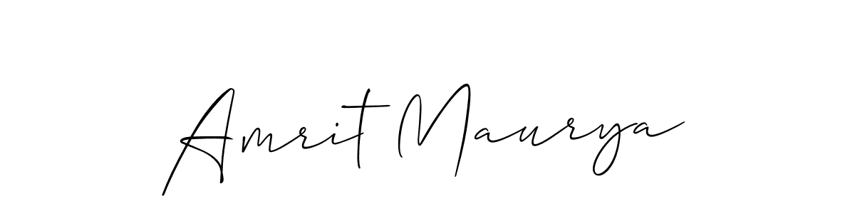 Here are the top 10 professional signature styles for the name Amrit Maurya. These are the best autograph styles you can use for your name. Amrit Maurya signature style 2 images and pictures png