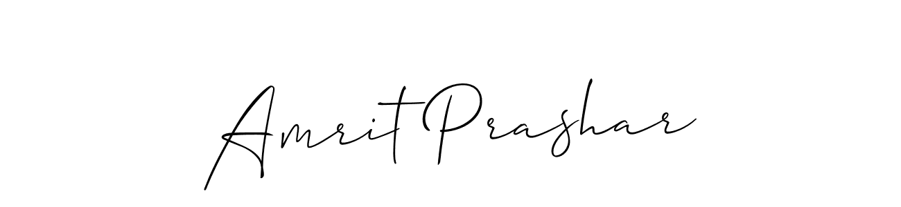 It looks lik you need a new signature style for name Amrit Prashar. Design unique handwritten (Allison_Script) signature with our free signature maker in just a few clicks. Amrit Prashar signature style 2 images and pictures png