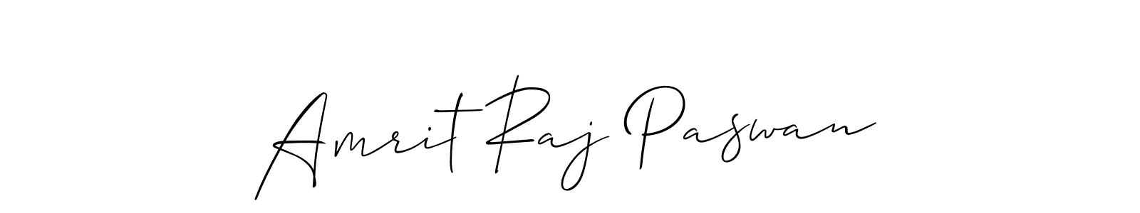 Make a beautiful signature design for name Amrit Raj Paswan. Use this online signature maker to create a handwritten signature for free. Amrit Raj Paswan signature style 2 images and pictures png