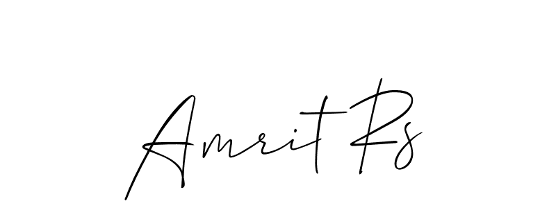 Amrit Rs stylish signature style. Best Handwritten Sign (Allison_Script) for my name. Handwritten Signature Collection Ideas for my name Amrit Rs. Amrit Rs signature style 2 images and pictures png