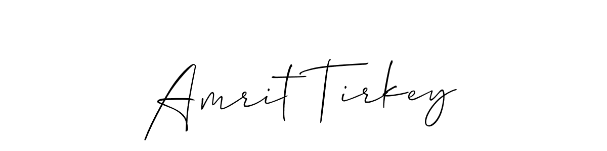 How to Draw Amrit Tirkey signature style? Allison_Script is a latest design signature styles for name Amrit Tirkey. Amrit Tirkey signature style 2 images and pictures png