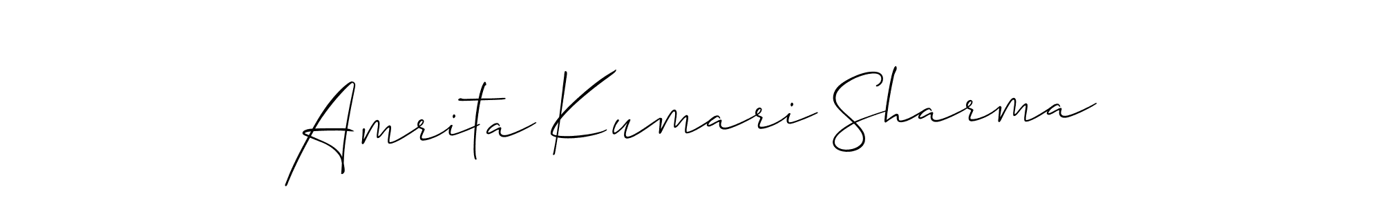 You can use this online signature creator to create a handwritten signature for the name Amrita Kumari Sharma. This is the best online autograph maker. Amrita Kumari Sharma signature style 2 images and pictures png