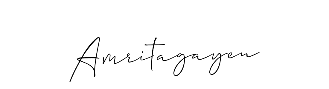 Once you've used our free online signature maker to create your best signature Allison_Script style, it's time to enjoy all of the benefits that Amritagayen name signing documents. Amritagayen signature style 2 images and pictures png
