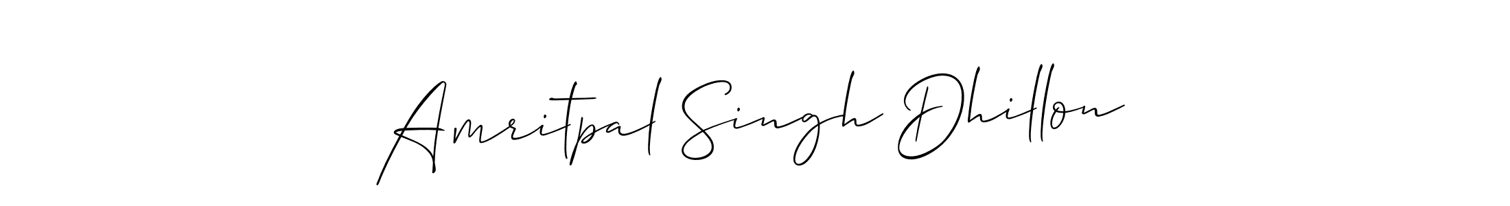 This is the best signature style for the Amritpal Singh Dhillon name. Also you like these signature font (Allison_Script). Mix name signature. Amritpal Singh Dhillon signature style 2 images and pictures png