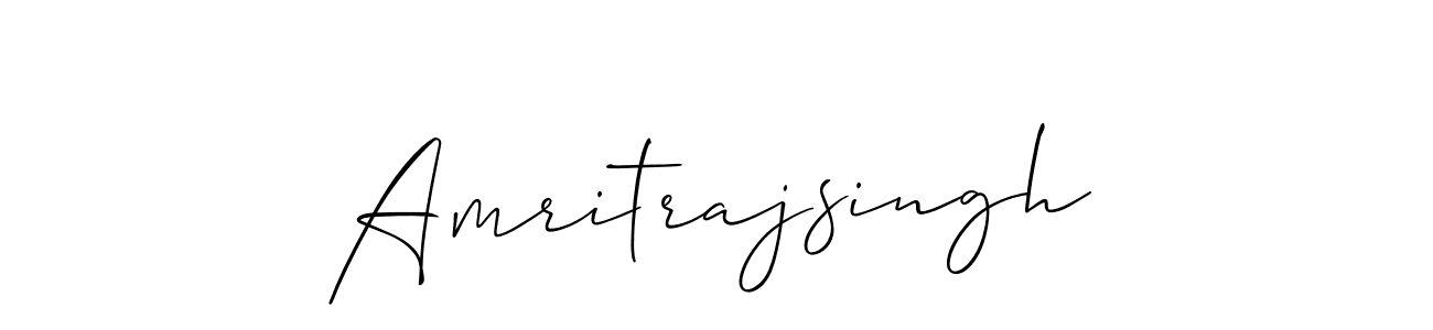 You should practise on your own different ways (Allison_Script) to write your name (Amritrajsingh) in signature. don't let someone else do it for you. Amritrajsingh signature style 2 images and pictures png