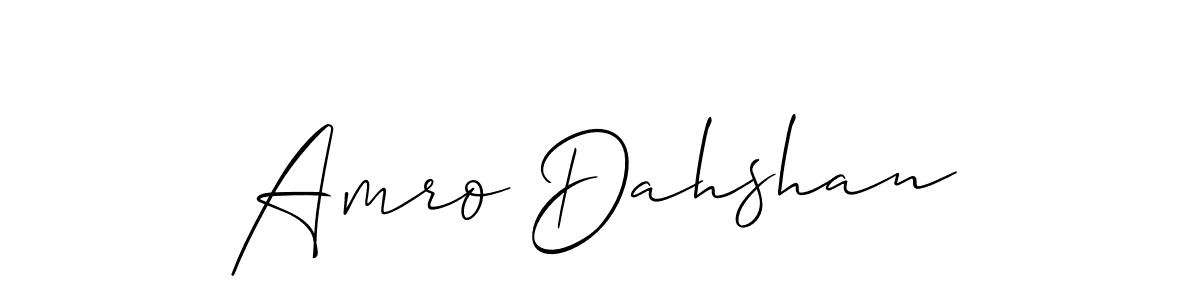 Check out images of Autograph of Amro Dahshan name. Actor Amro Dahshan Signature Style. Allison_Script is a professional sign style online. Amro Dahshan signature style 2 images and pictures png
