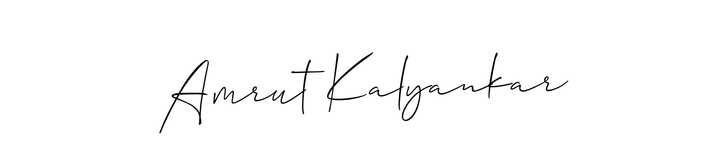 Here are the top 10 professional signature styles for the name Amrut Kalyankar. These are the best autograph styles you can use for your name. Amrut Kalyankar signature style 2 images and pictures png