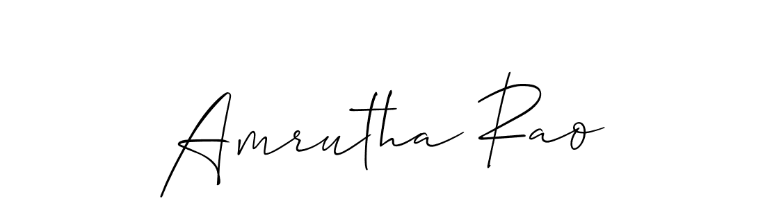 Once you've used our free online signature maker to create your best signature Allison_Script style, it's time to enjoy all of the benefits that Amrutha Rao name signing documents. Amrutha Rao signature style 2 images and pictures png