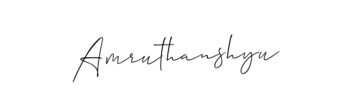 You can use this online signature creator to create a handwritten signature for the name Amruthanshyu. This is the best online autograph maker. Amruthanshyu signature style 2 images and pictures png