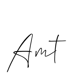 Best and Professional Signature Style for Amt. Allison_Script Best Signature Style Collection. Amt signature style 2 images and pictures png