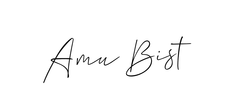 Here are the top 10 professional signature styles for the name Amu Bist. These are the best autograph styles you can use for your name. Amu Bist signature style 2 images and pictures png