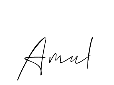 How to Draw Amul signature style? Allison_Script is a latest design signature styles for name Amul. Amul signature style 2 images and pictures png