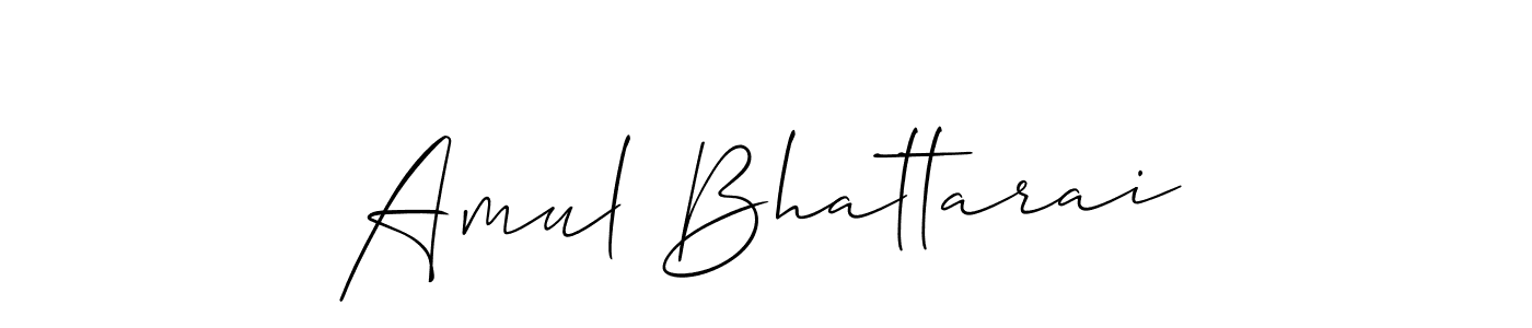 if you are searching for the best signature style for your name Amul Bhattarai. so please give up your signature search. here we have designed multiple signature styles  using Allison_Script. Amul Bhattarai signature style 2 images and pictures png