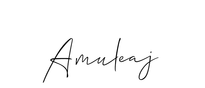 You can use this online signature creator to create a handwritten signature for the name Amuleaj. This is the best online autograph maker. Amuleaj signature style 2 images and pictures png