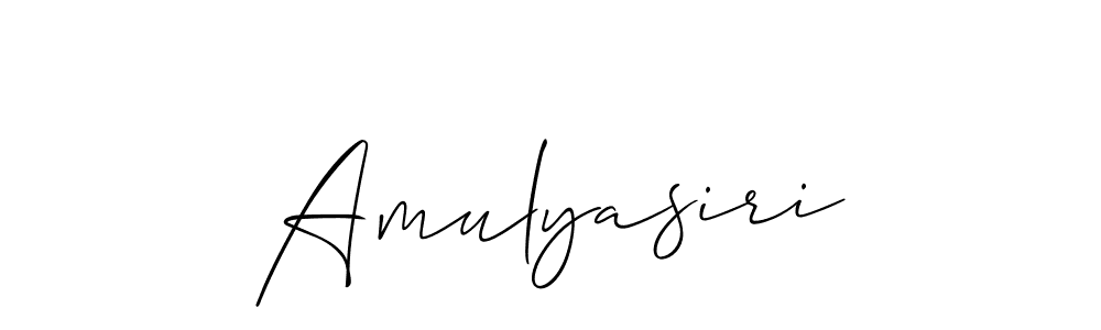 Best and Professional Signature Style for Amulyasiri. Allison_Script Best Signature Style Collection. Amulyasiri signature style 2 images and pictures png