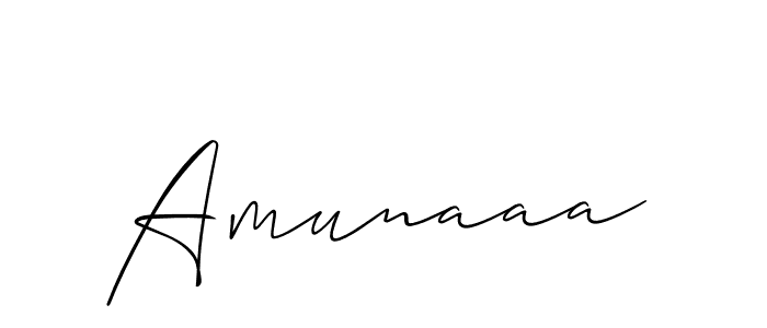 Once you've used our free online signature maker to create your best signature Allison_Script style, it's time to enjoy all of the benefits that Amunaaa name signing documents. Amunaaa signature style 2 images and pictures png