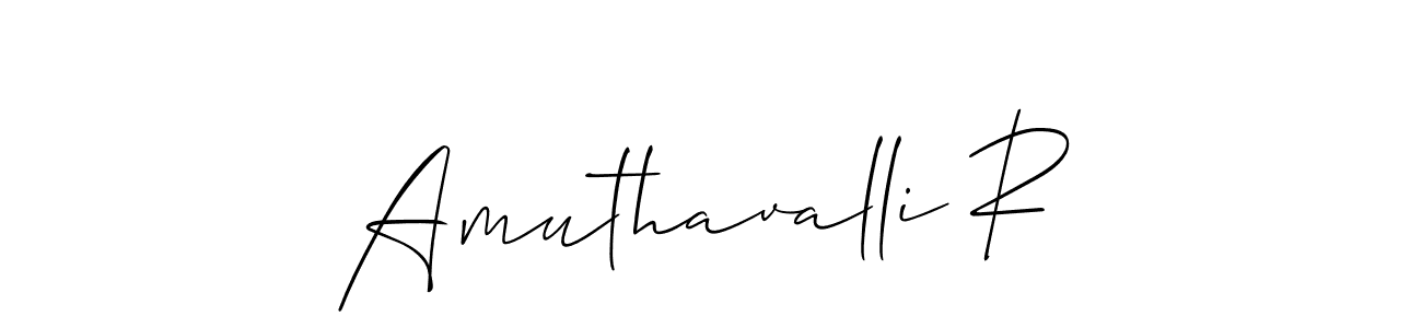 Best and Professional Signature Style for Amuthavalli R. Allison_Script Best Signature Style Collection. Amuthavalli R signature style 2 images and pictures png