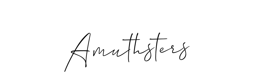 if you are searching for the best signature style for your name Amuthsters. so please give up your signature search. here we have designed multiple signature styles  using Allison_Script. Amuthsters signature style 2 images and pictures png