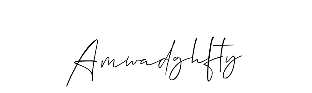 This is the best signature style for the Amwadghfty name. Also you like these signature font (Allison_Script). Mix name signature. Amwadghfty signature style 2 images and pictures png
