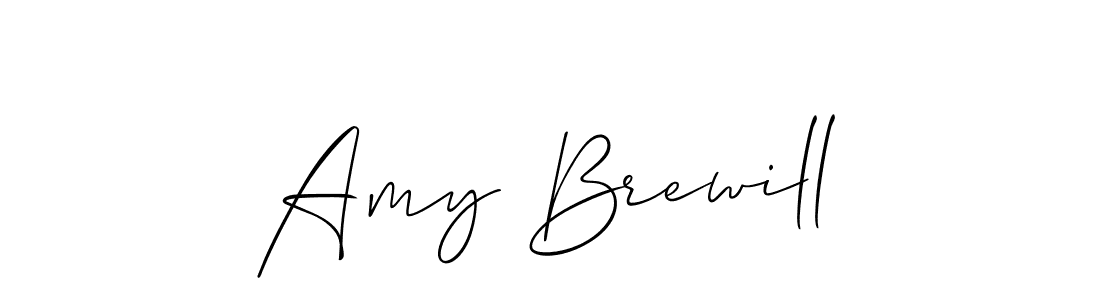 Best and Professional Signature Style for Amy Brewill. Allison_Script Best Signature Style Collection. Amy Brewill signature style 2 images and pictures png