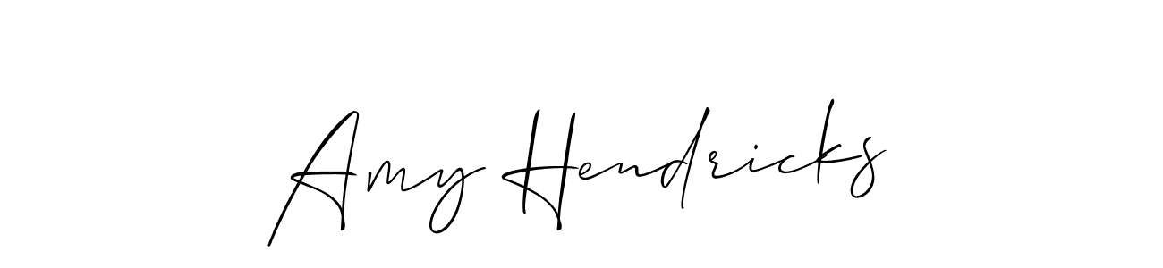 Also You can easily find your signature by using the search form. We will create Amy Hendricks name handwritten signature images for you free of cost using Allison_Script sign style. Amy Hendricks signature style 2 images and pictures png