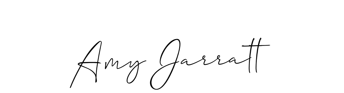 The best way (Allison_Script) to make a short signature is to pick only two or three words in your name. The name Amy Jarratt include a total of six letters. For converting this name. Amy Jarratt signature style 2 images and pictures png