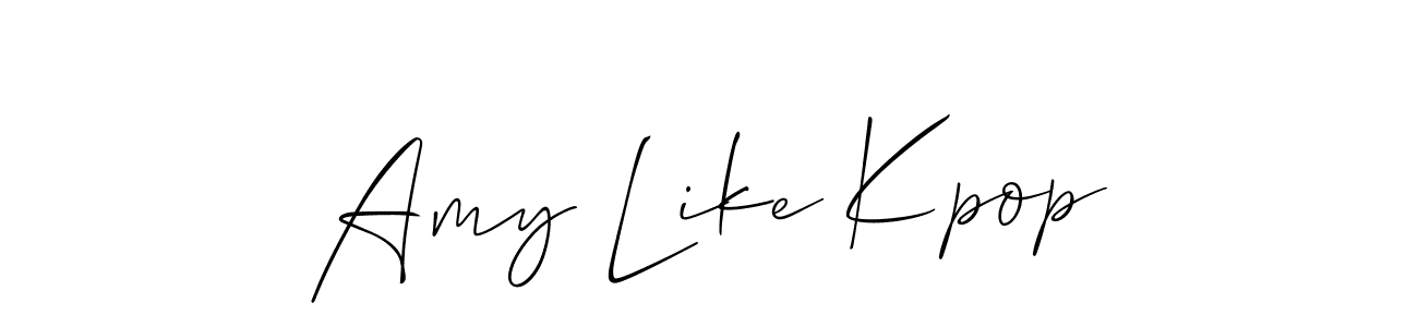 if you are searching for the best signature style for your name Amy Like Kpop. so please give up your signature search. here we have designed multiple signature styles  using Allison_Script. Amy Like Kpop signature style 2 images and pictures png