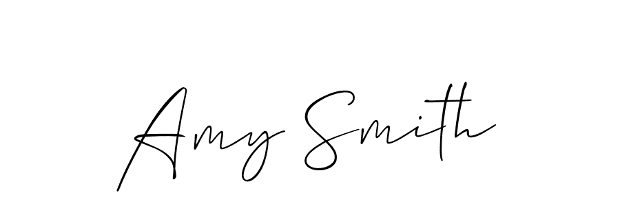 Also You can easily find your signature by using the search form. We will create Amy Smith name handwritten signature images for you free of cost using Allison_Script sign style. Amy Smith signature style 2 images and pictures png