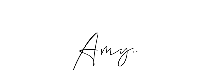 You can use this online signature creator to create a handwritten signature for the name Amy.. ❤. This is the best online autograph maker. Amy.. ❤ signature style 2 images and pictures png