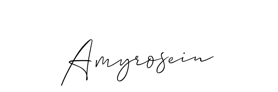 if you are searching for the best signature style for your name Amyrosein. so please give up your signature search. here we have designed multiple signature styles  using Allison_Script. Amyrosein signature style 2 images and pictures png