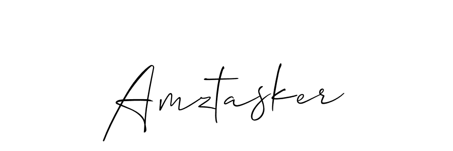 Once you've used our free online signature maker to create your best signature Allison_Script style, it's time to enjoy all of the benefits that Amztasker name signing documents. Amztasker signature style 2 images and pictures png