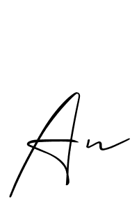 Use a signature maker to create a handwritten signature online. With this signature software, you can design (Allison_Script) your own signature for name An. An signature style 2 images and pictures png