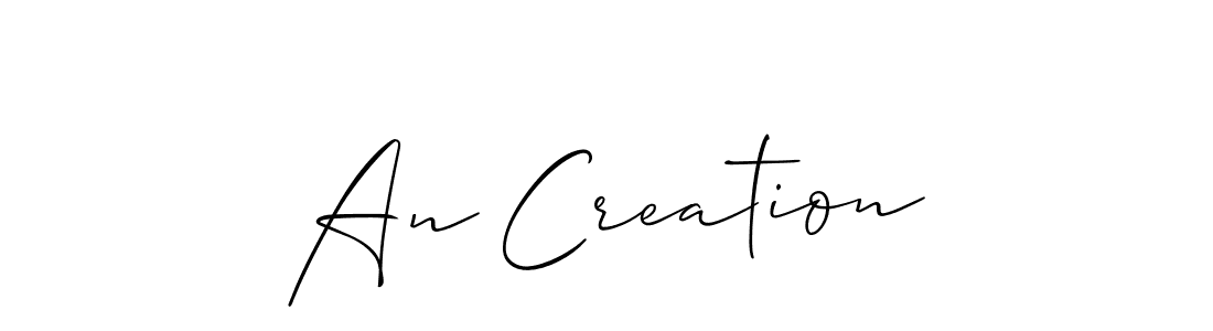 Check out images of Autograph of An Creation name. Actor An Creation Signature Style. Allison_Script is a professional sign style online. An Creation signature style 2 images and pictures png