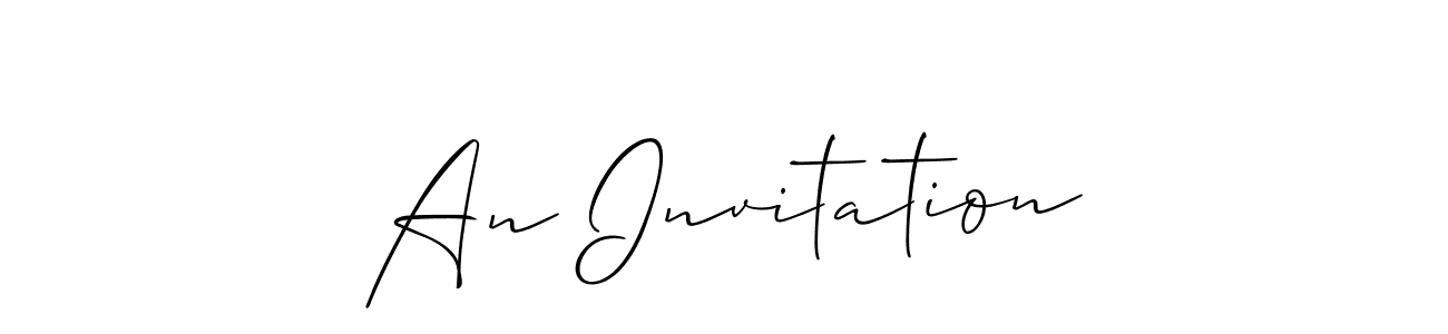 See photos of An Invitation official signature by Spectra . Check more albums & portfolios. Read reviews & check more about Allison_Script font. An Invitation signature style 2 images and pictures png