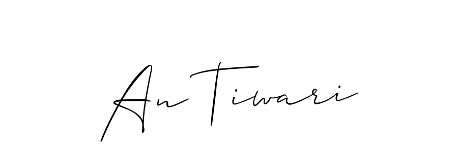 You can use this online signature creator to create a handwritten signature for the name An Tiwari. This is the best online autograph maker. An Tiwari signature style 2 images and pictures png