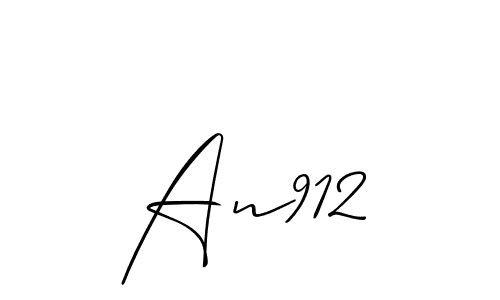 Also we have An912 name is the best signature style. Create professional handwritten signature collection using Allison_Script autograph style. An912 signature style 2 images and pictures png