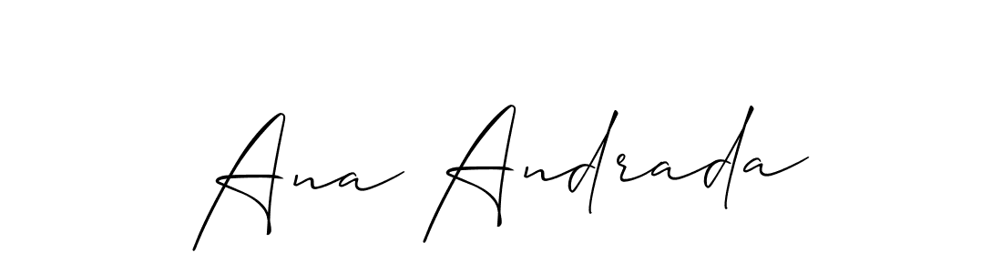 You can use this online signature creator to create a handwritten signature for the name Ana Andrada. This is the best online autograph maker. Ana Andrada signature style 2 images and pictures png