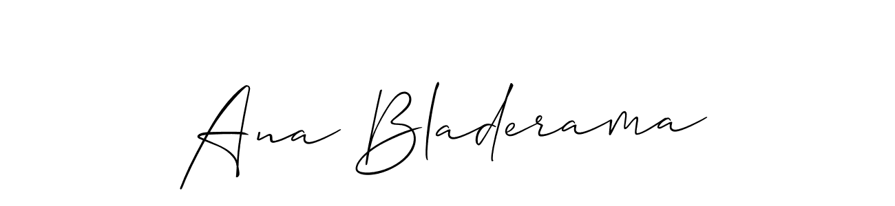 It looks lik you need a new signature style for name Ana Bladerama. Design unique handwritten (Allison_Script) signature with our free signature maker in just a few clicks. Ana Bladerama signature style 2 images and pictures png