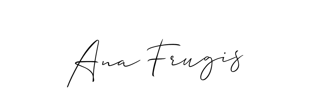 Once you've used our free online signature maker to create your best signature Allison_Script style, it's time to enjoy all of the benefits that Ana Frugis name signing documents. Ana Frugis signature style 2 images and pictures png