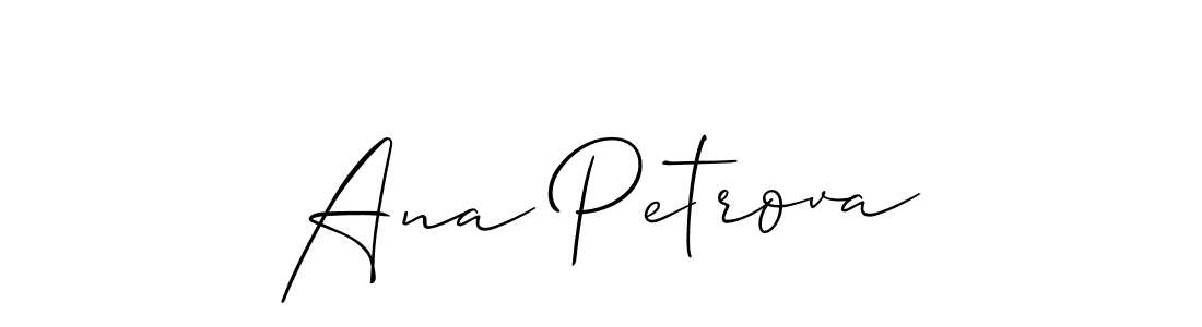 Once you've used our free online signature maker to create your best signature Allison_Script style, it's time to enjoy all of the benefits that Ana Petrova name signing documents. Ana Petrova signature style 2 images and pictures png